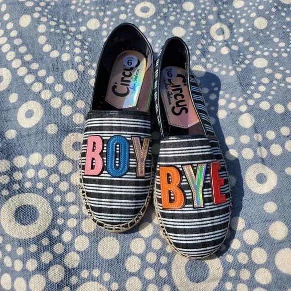 CIRCUS by Sam Edelman boy bye slip on striped - Picture 2 of 8